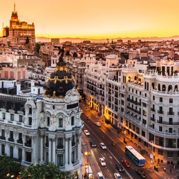 Hostal location Madrid city centre