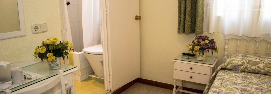 Habitaci&oacute;n Individual con ba&ntilde;o privado | Hostal Los Alpes